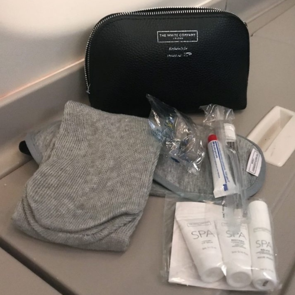 The White Co x British Airways Business Class Kit